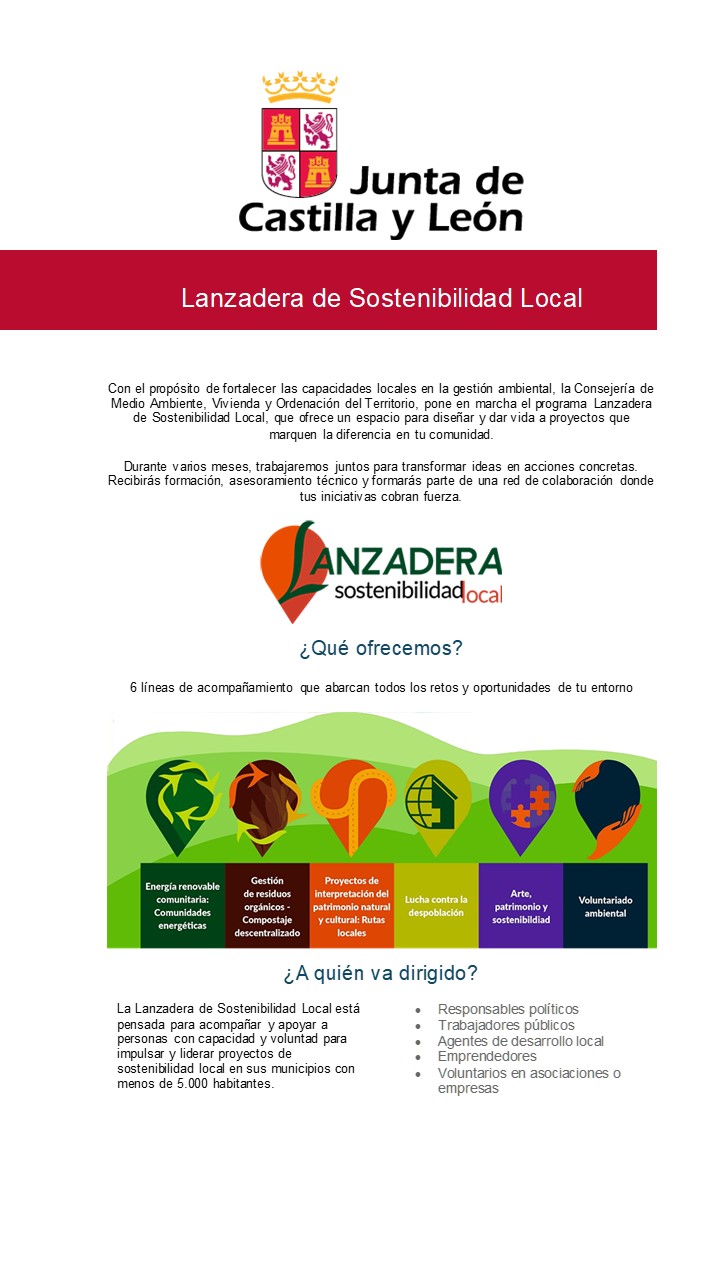 LANZADERA SOSTENIBILIDAD LOCAL DE CASTILLA Y LEÓN 